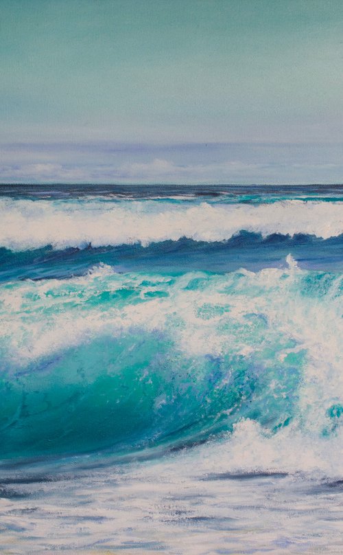 TURQUOISE WAVE by Aflatun Israilov