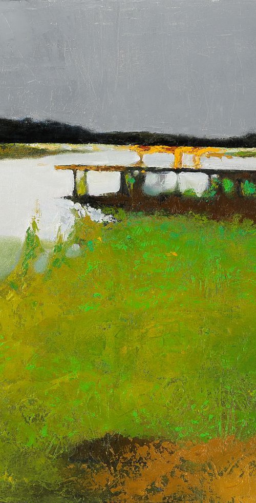 Green Evening by Bo Kravchenko