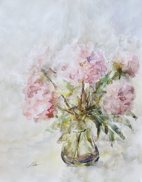 Peonies 50x65 cm 2025