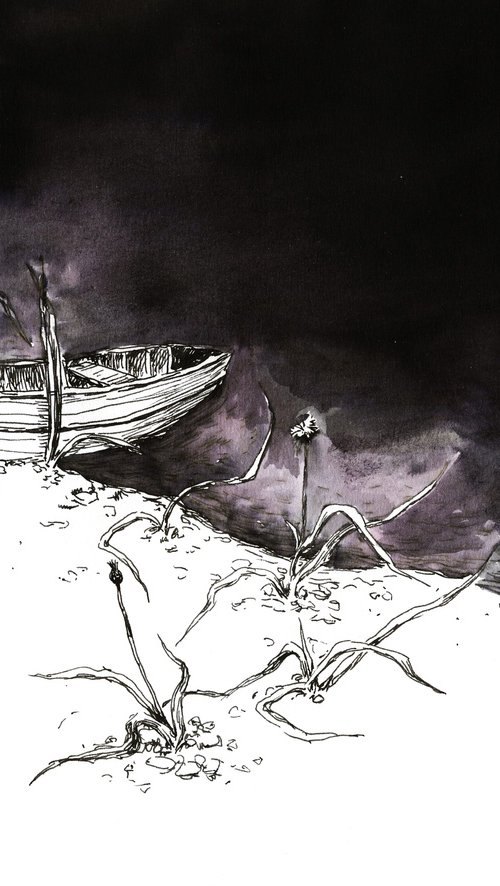 Shepherd's boat by Polina Salenko