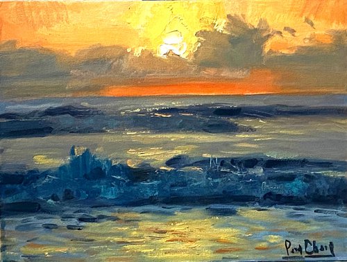 Laguna Beach Sunset No.14 by Paul Cheng