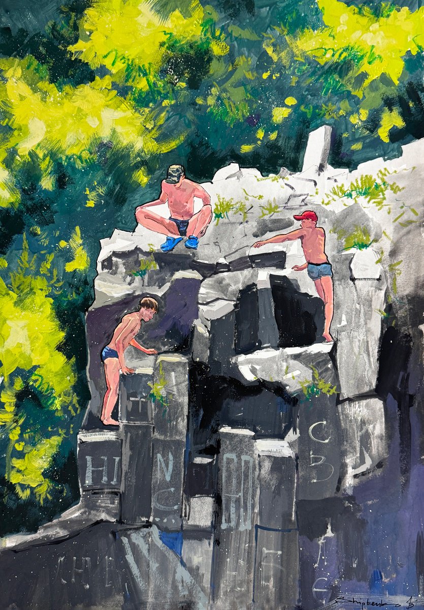 Photorealistic Portrait Painting By Bogdan Shiptenko, 20 X 26, Childhood, Original Artwork