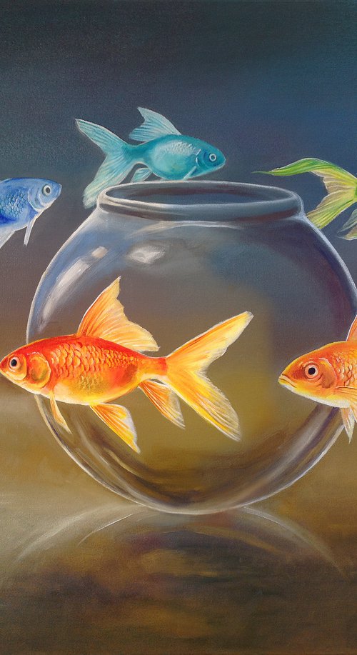 Goldfish XXXVII by Daniel Loveday