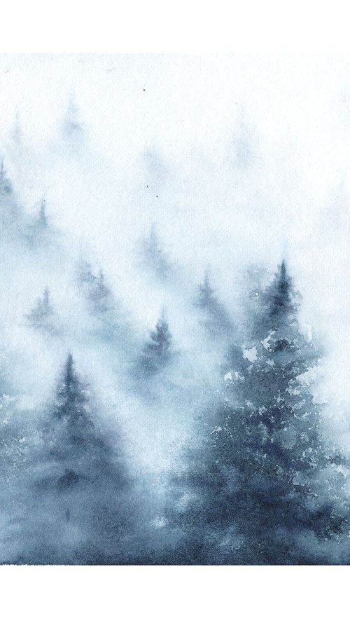 Pine Forest by ieva Janu