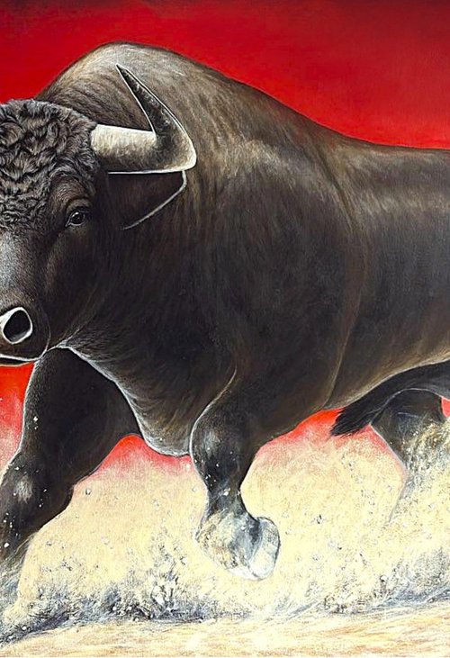 Bull by Elena Adele Dmitrenko