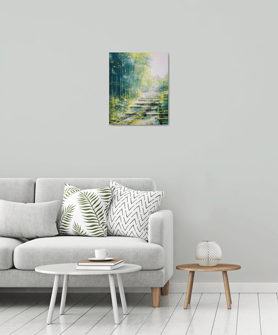 Light Through Spring Forest