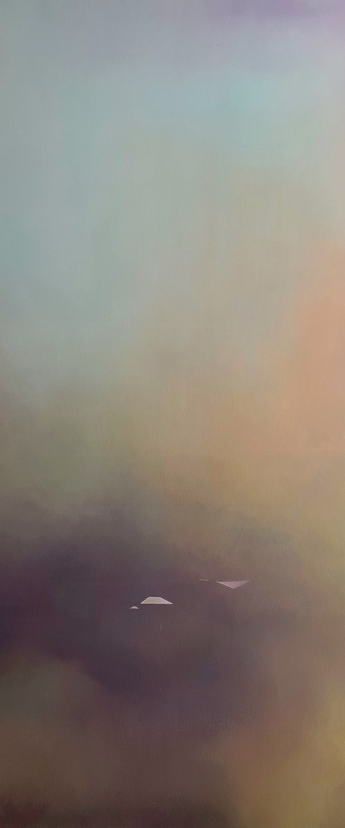 Migration | Transience [60"x48"] by Yuliya  Martynova