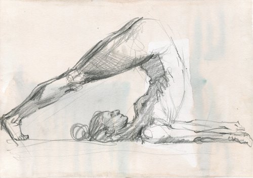 Harmony Unveiled: The Yoga Nude by Samira Yanushkova