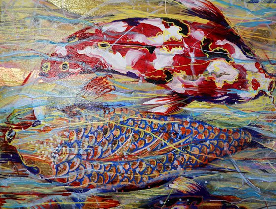 Koi Fish and the Swift Current of the Golden River