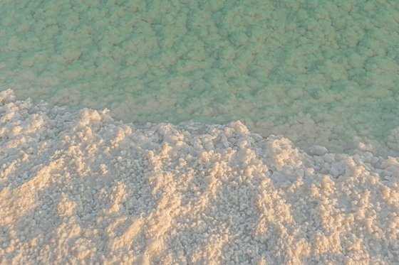 Dead Sea. Sunlight