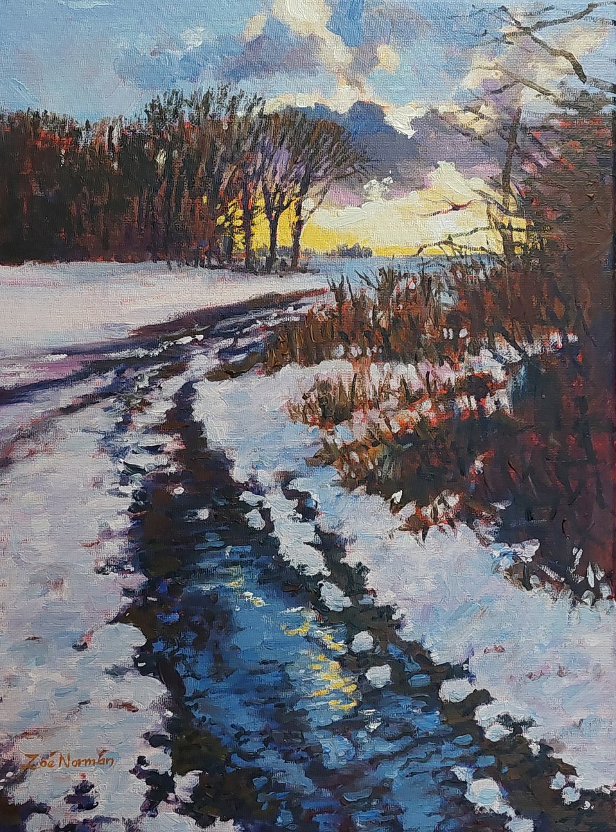 Winter Path by Zoe Elizabeth Norman
