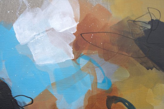 XXL Moving Forward Triptych