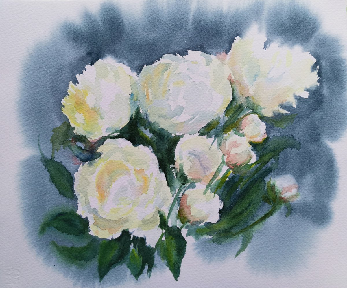 Peonies by Elina Venkova