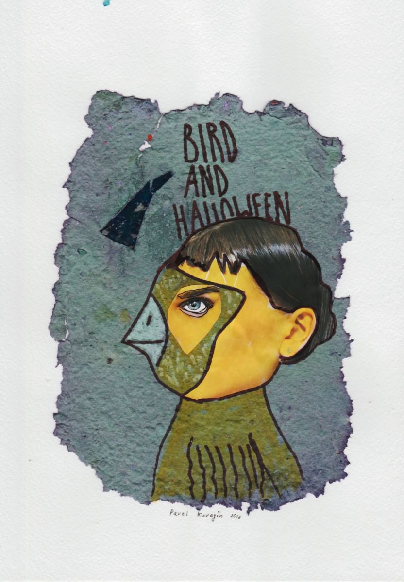 Bird and Halloween by Pavel Kuragin