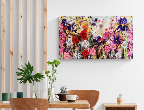 Radiant Chaos, Floral Landscape