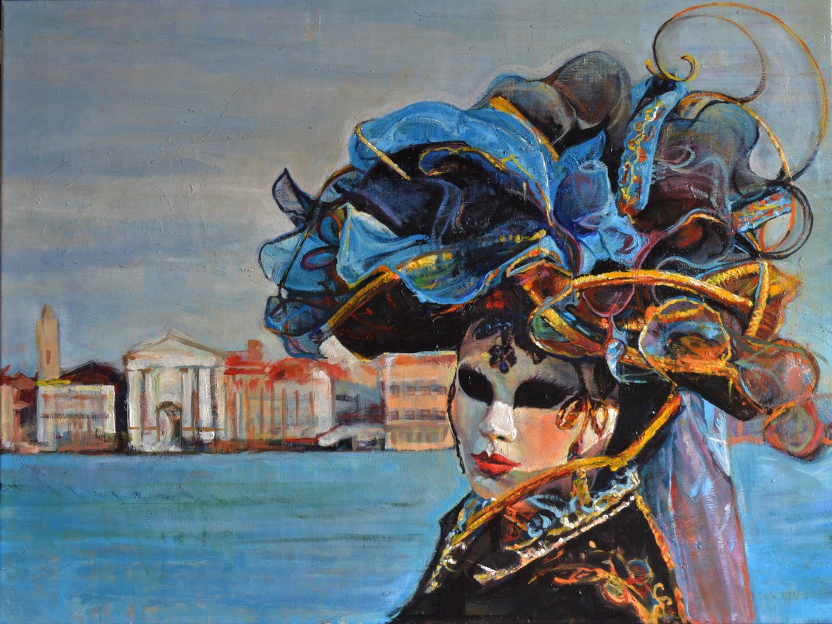 Ridi Pagliaccio By Marco Ortolan, 31 X 24, Artwork For Sale On Artfinder