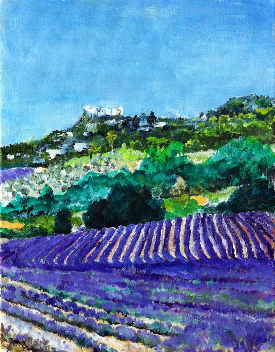 Chateau en Luberon by Chris Walker