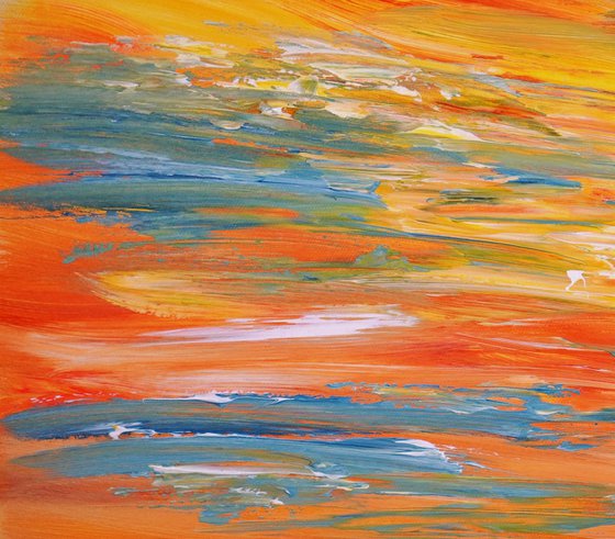 Romantic Evening Landscape A 2