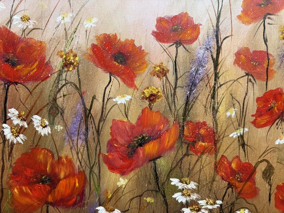 Romance and Red flowers