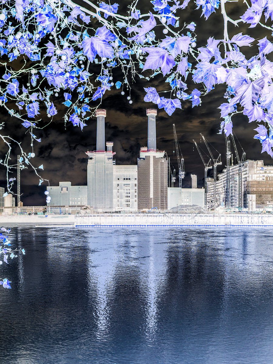BATTERSEA POWER STATION 2015 INVERT NO3 Limited edition 1/20 12X16 by Laura Fitzpatrick