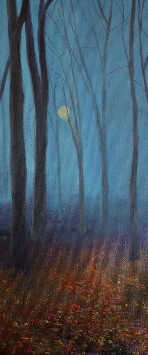 Blue Tree Moon by Simon Jones