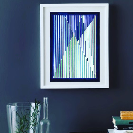 Debut 61 - Blue Opart Geometry