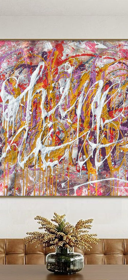 Shine now - pink by Bogdana Antoniuk