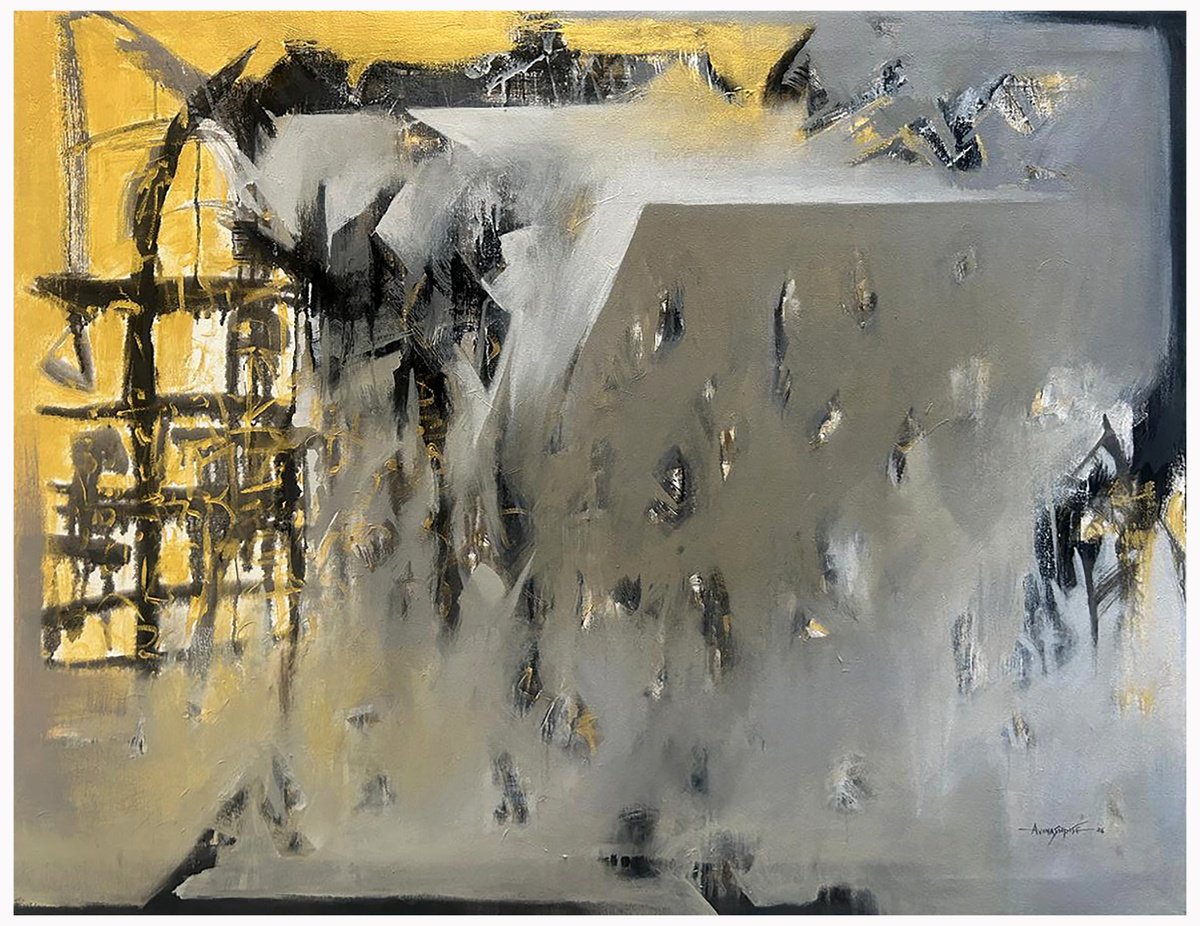 Residual Space 2026 By Avinash Pise, 48 X 36, Artwork For Sale On Artfinder