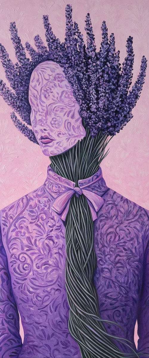 Lavender Silence by Ganna Alyousif