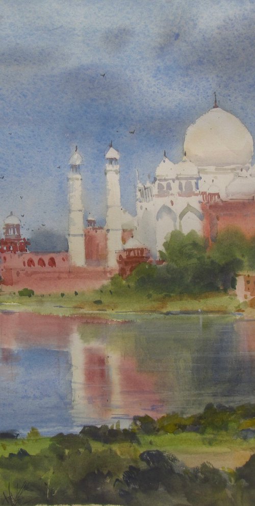 Taj Mahal 1 by Bhargavkumar Kulkarni