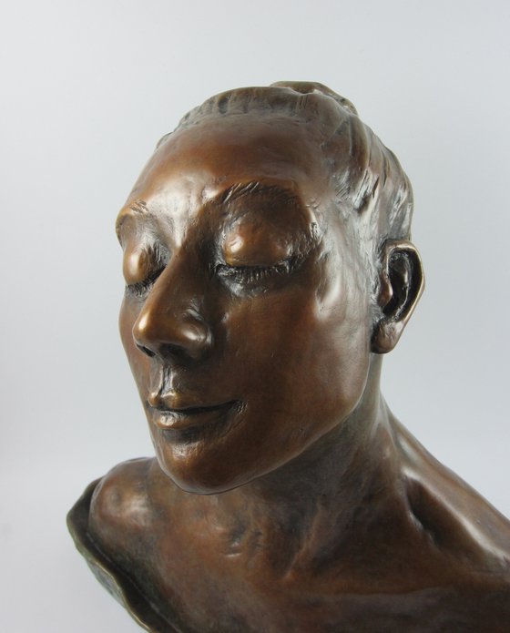 A Wise Woman Once Said - Bronze Sculpture