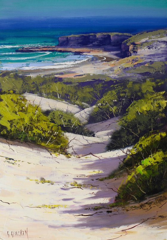 Golden Light over the Megalong Valley