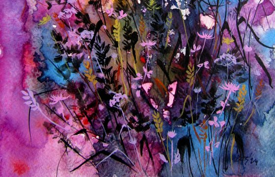 Autumn wildflowers