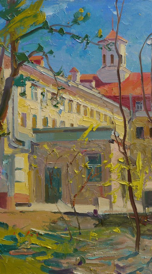 Spring city by Victor Onyshchenko