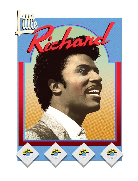 Little Richard with Glitter and Diamond Dust
