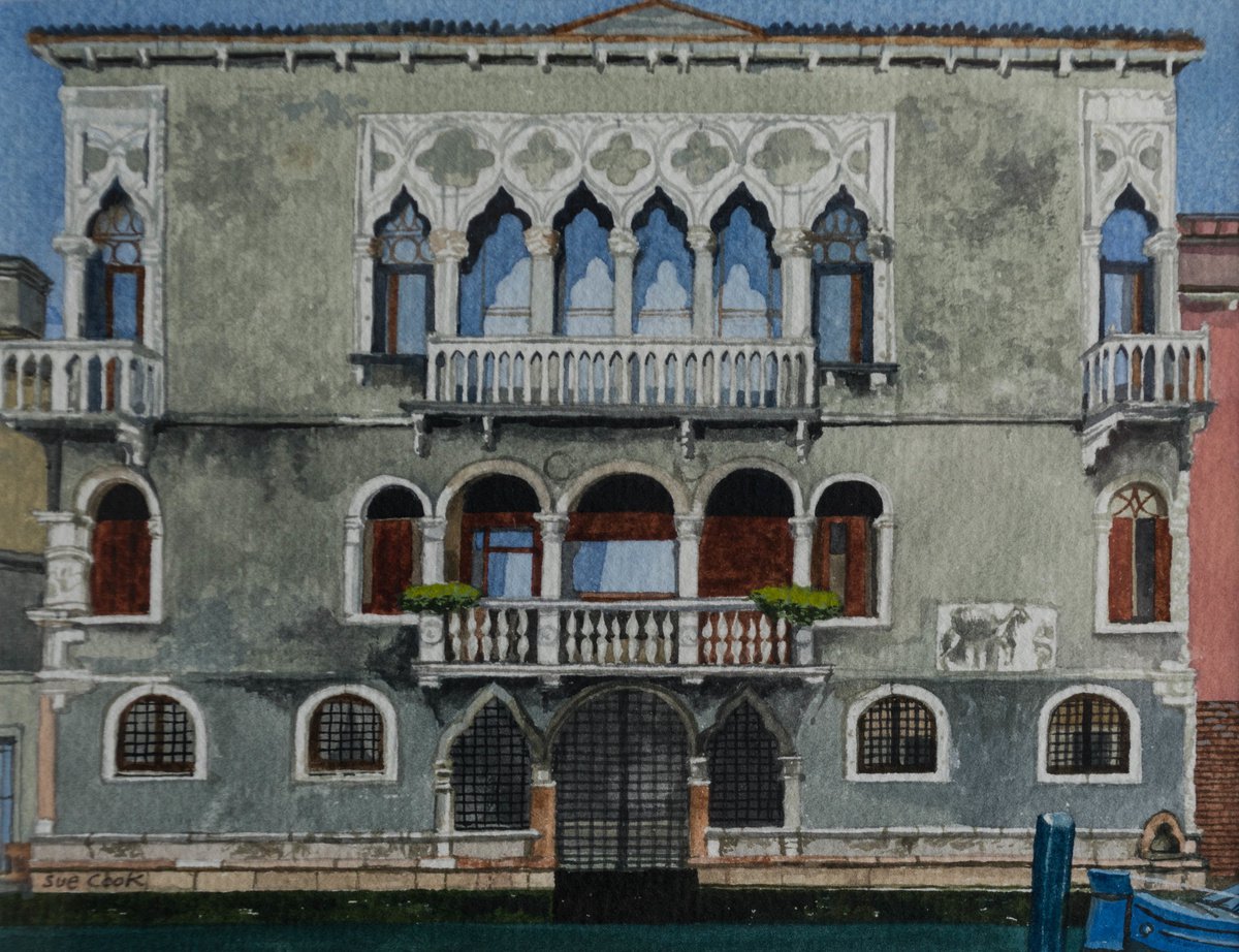 Palazzo Mastelli, Rio de la Sensa, Venice by Sue Cook