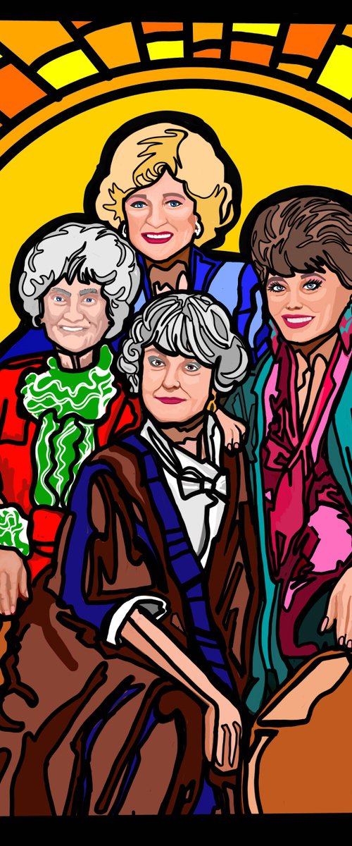 The Golden Girls by Sid Spencer