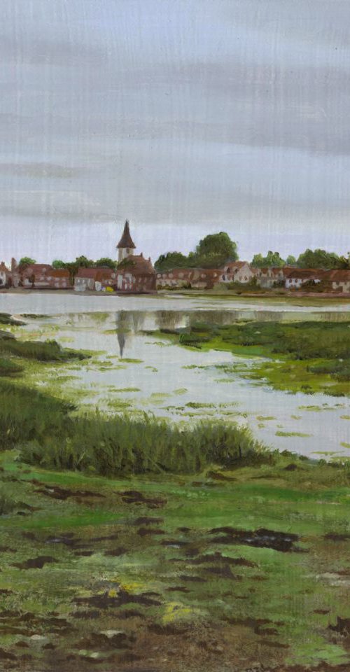 Town Beyond the Marsh by Glen Solosky