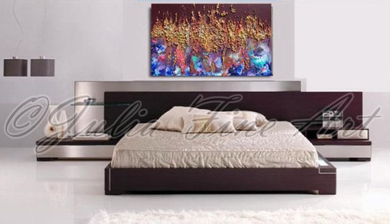 Original Art, Contemporary Abstract, Mixed Media, 3D Sculpture Painting, Modern Office Decor, Relief, Unique Texture Artwork, ''Time Travelling''