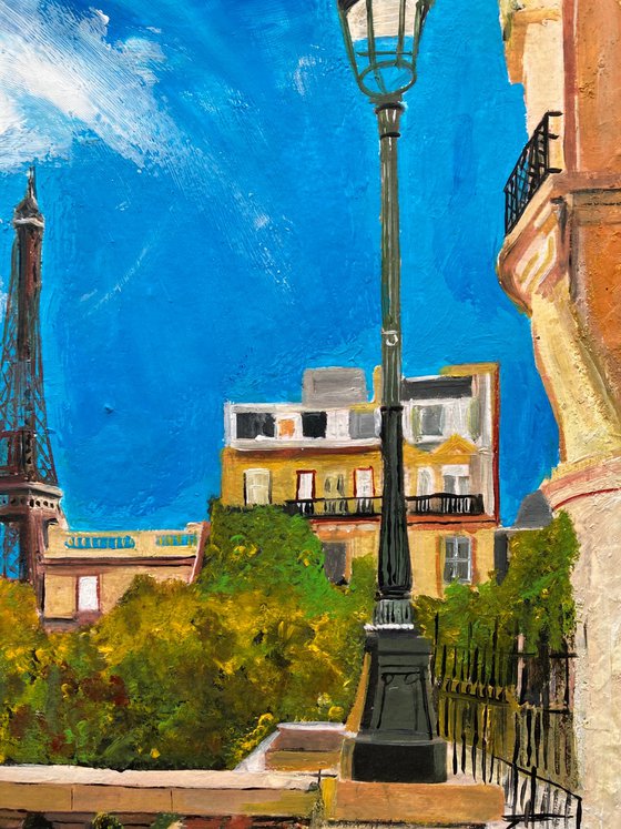 Bright And Sunny Paris In The Afternoon