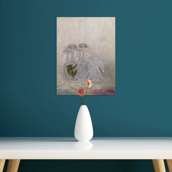 LIGHT CHRISTMAS ANGEL