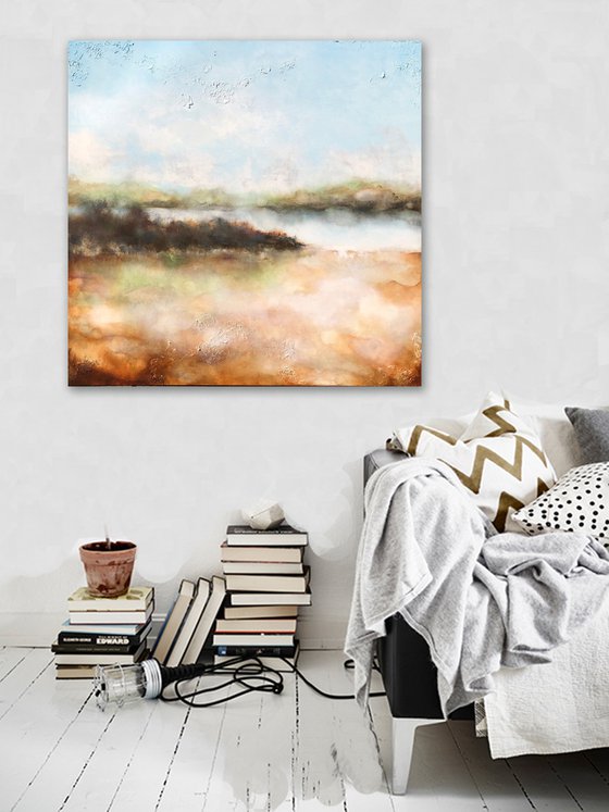 raw landscaping layers (100 x 100 cm) Dee Brown