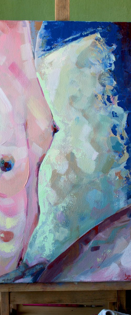 Opposite the Moon, Naked girl by Iryna Tymkul