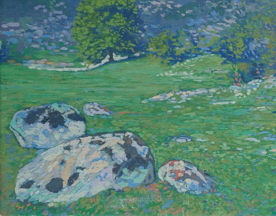 Apple blossom in gorge