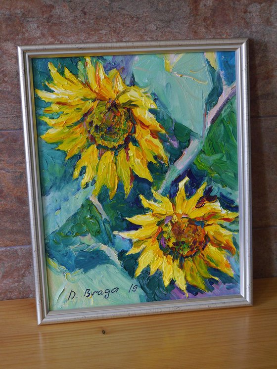 Sunflowers (framed)