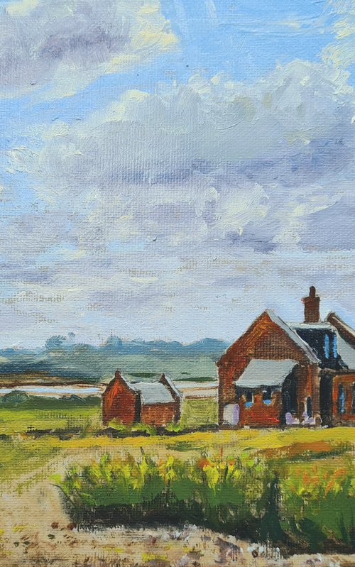 The Watch House at Blakeney Point by Toni Swiffen