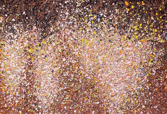 Morning cappuccino with foam