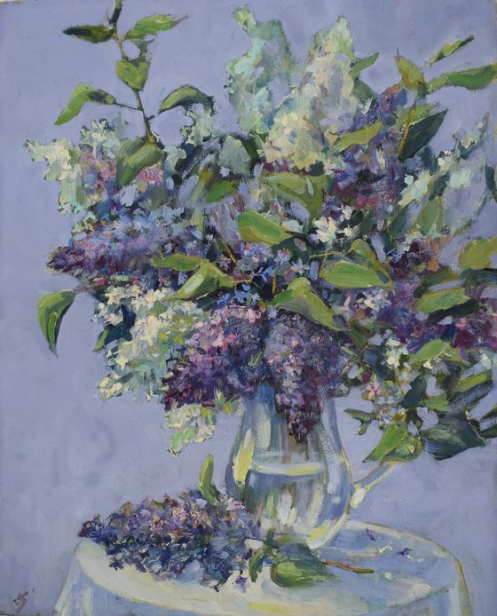 Still life with lilac