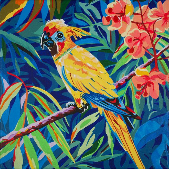 Bird in a rainforest II