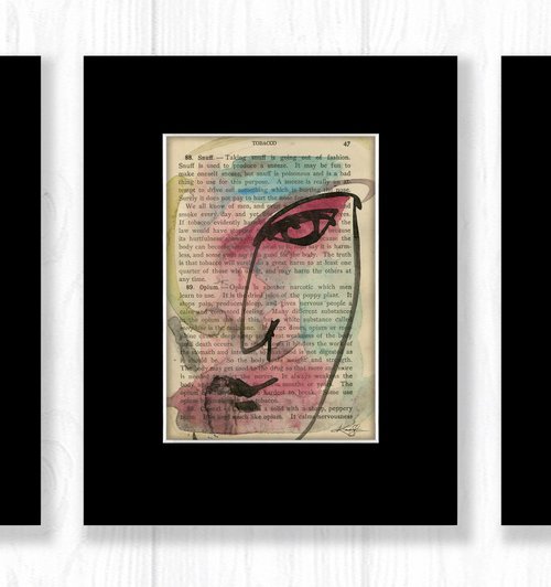 "I See" Collection 5 - 3 Paintings by Kathy Morton Stanion